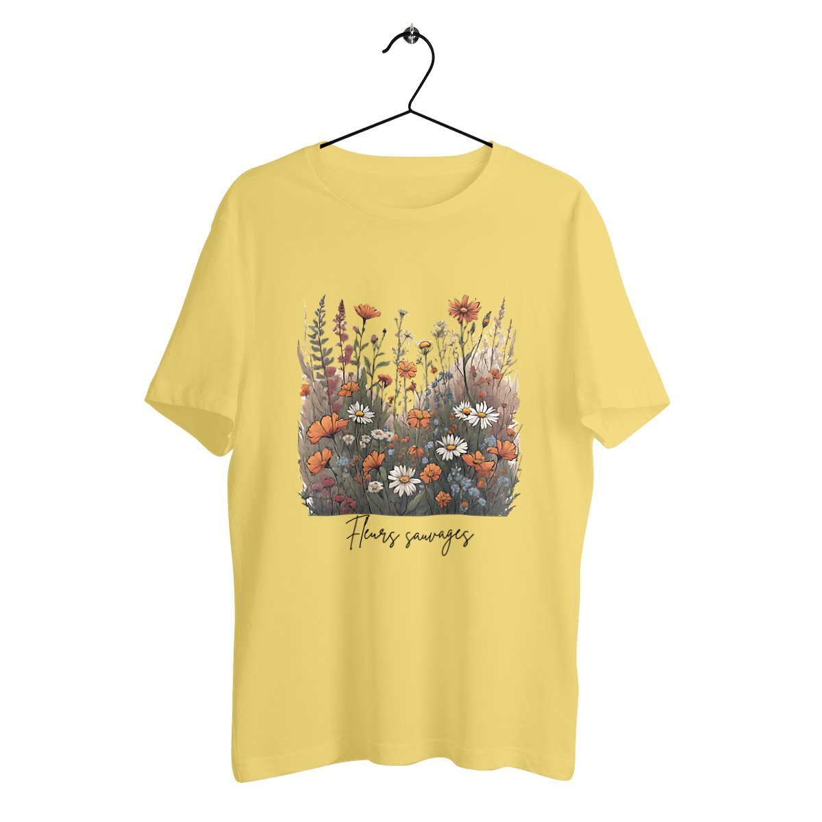 T-shirt Fleurs Sauvages - EtiKo